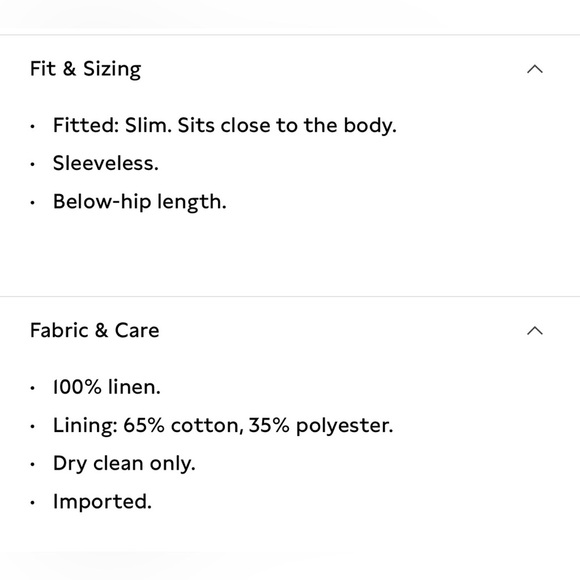 NWT Banana Republic Linen Square Neck Black Vest Size 14. - Picture 8 of 8